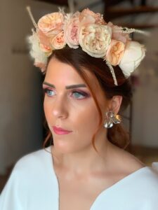 Maquillage mariée côte d’azur jour J.